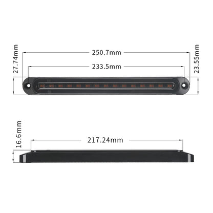 MK-013 Spotlight Dynamic Car Tail Light Signal Lamp Indicator Strobe Flashing Warning Light 12-24V - In Car by buy2fix | Online Shopping UK | buy2fix