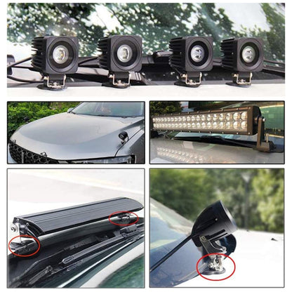 Y-005 Universal LED Strip Light Mounting Bracket - In Car by buy2fix | Online Shopping UK | buy2fix