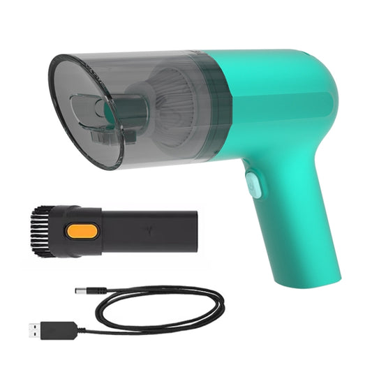 Car Portable Handheld Powerful Vacuum Cleaner Style: Wireless (Green) - In Car by buy2fix | Online Shopping UK | buy2fix