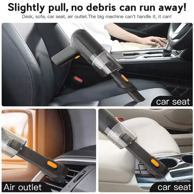 Car Portable Handheld Powerful Vacuum Cleaner Style: Wireless (Black) - In Car by buy2fix | Online Shopping UK | buy2fix