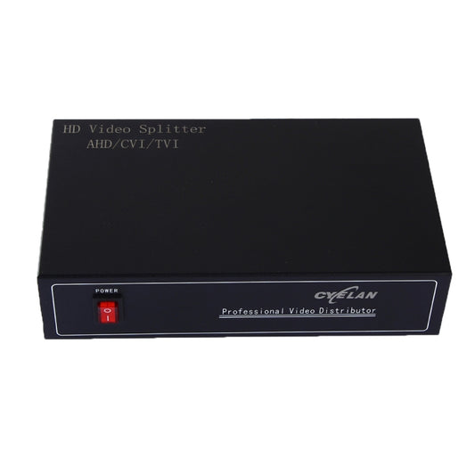 Coaxial AHD / CVI / TVI 4 into 8 Video Signal Splitter - Security by buy2fix | Online Shopping UK | buy2fix