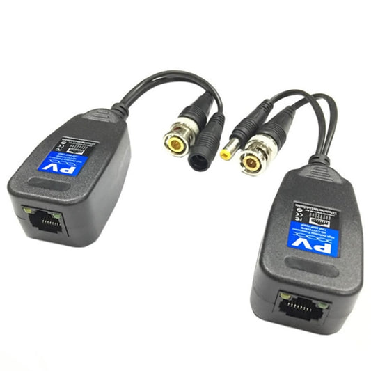 2 PCS Anpwoo 205PV  2 in 1 Power + Video Balun HD-CVI/AHD/CVI Passive Twisted Transceiver - Security by Anpwoo | Online Shopping UK | buy2fix