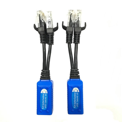 2 PCS Anpwoo UPOE01 Spliceable 2 in 1 POE (Power + Ethernet) Passive Twisted Transceiver - Security by Anpwoo | Online Shopping UK | buy2fix