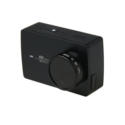 SING for Xiaomi Xiaoyi Yi II Sport Action Camera Proffesional 4K CPL Filter(Black) - DJI & GoPro Accessories by buy2fix | Online Shopping UK | buy2fix