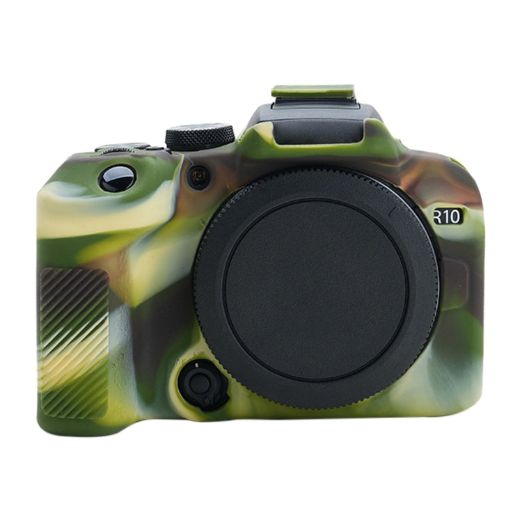 For Canon EOS R10 Soft Silicone Protective Case (Camouflage) - Camera Accessories by buy2fix | Online Shopping UK | buy2fix