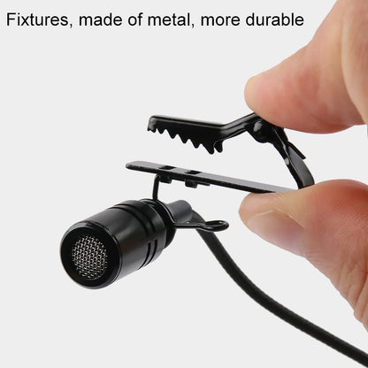 Condenser Microphone with Tie Clip for SJCAM SJ7 / SJ6 / SJ360 - DJI & GoPro Accessories by buy2fix | Online Shopping UK | buy2fix