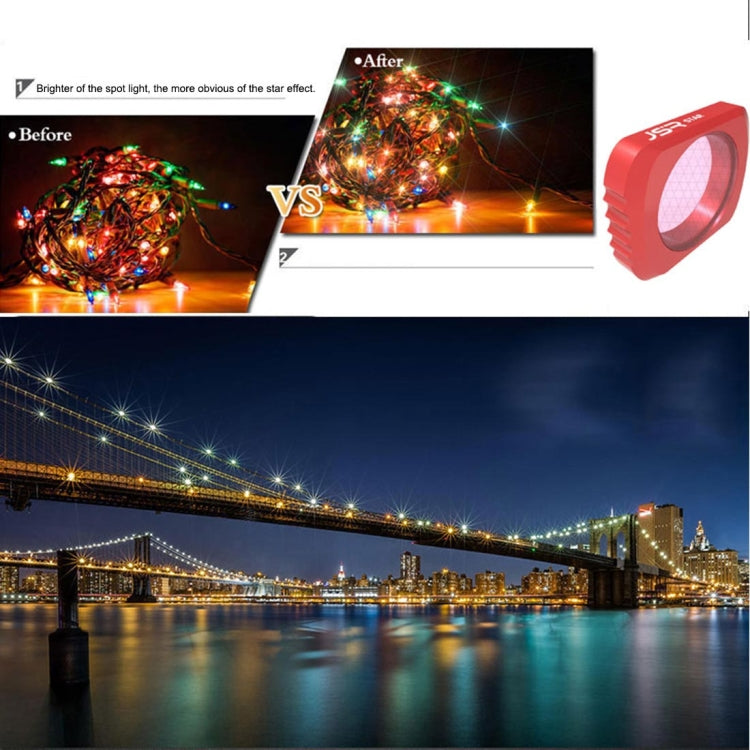HD Slim Point line Star Filter for DJI OSMO Pocket - DJI & GoPro Accessories by JSR | Online Shopping UK | buy2fix