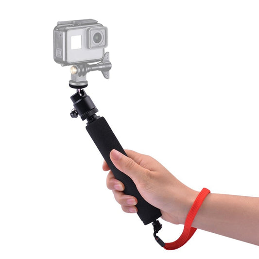 Universal 360 degree Selfie Stick with Red Rope for Gopro, Cellphone, Compact Cameras with 1/4 Threaded Hole, Length: 210mm-525mm - DJI & GoPro Accessories by buy2fix | Online Shopping UK | buy2fix