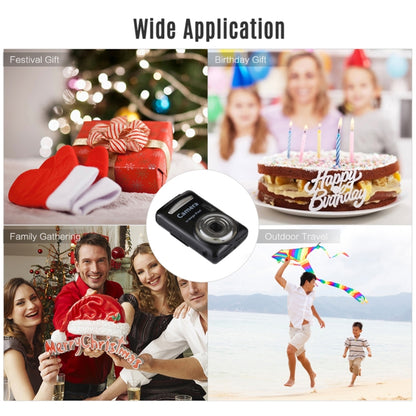 1280x720P HD 4X Digital Zoom 16.0 MP Digital Video Camera Recorder with 2.4 inch TFT Screen(Black) - Consumer Electronics by buy2fix | Online Shopping UK | buy2fix