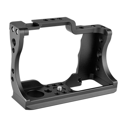 YELANGU C14-A YLG0714A-A Video Camera Cage Stabilizer with Handle for Canon EOS M50 (Black) - Camera Accessories by YELANGU | Online Shopping UK | buy2fix