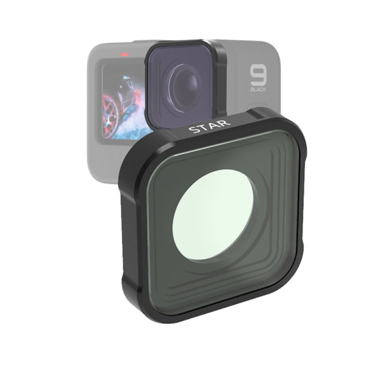 JSR KB Series Star Effect Lens Filter for GoPro HERO10 Black / HERO9 Black - DJI & GoPro Accessories by JSR | Online Shopping UK | buy2fix