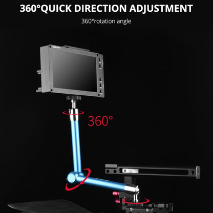 YELANGU A75 7 inch Adjustable Friction Articulating Magic Arm (Blue) - Camera Accessories by YELANGU | Online Shopping UK | buy2fix