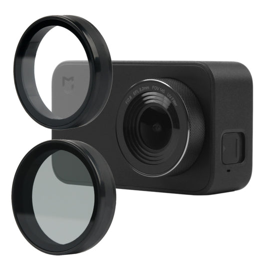 For Xiaomi Mijia Small Camera 38mm UV Protection + ND Dimmer Lens Filter(Black) - DJI & GoPro Accessories by buy2fix | Online Shopping UK | buy2fix