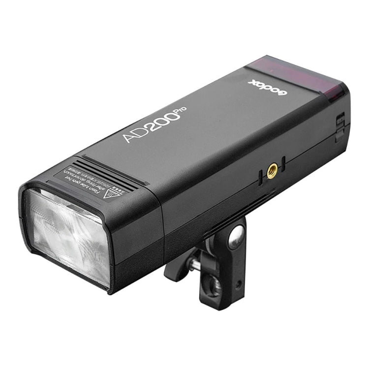 Godox AD200 Pro Pocket Flash Light  TTL HSS 2.4G Wireless X System Outdoor Flash Speedlight(UK Plug) - Camera Accessories by Godox | Online Shopping UK | buy2fix