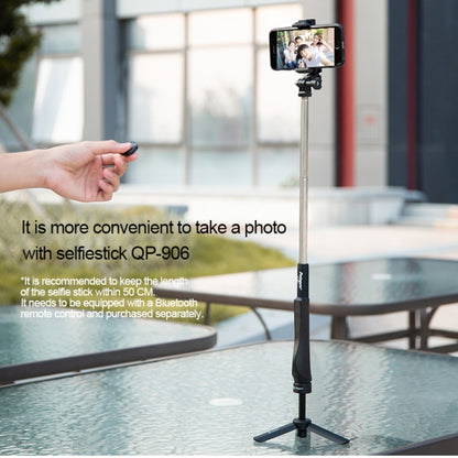 Fotopro SY-360 Desktop Vlogging Tripod Mount with 360 Degree Rotation Phone Clamp for Small Digital Cameras & Smartphones (Black) - Camera Accessories by Fotopro | Online Shopping UK | buy2fix