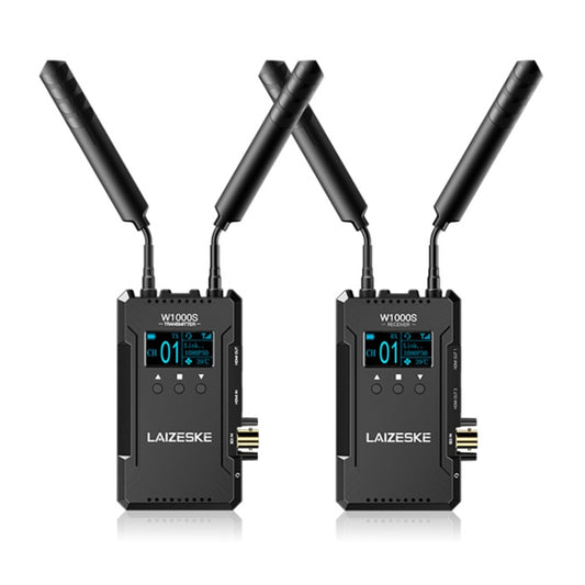 LAIZESKE W1000S 1000FT Dual HDMI + SDI Wireless Video Transmission System (Black) - Camera Accessories by buy2fix | Online Shopping UK | buy2fix