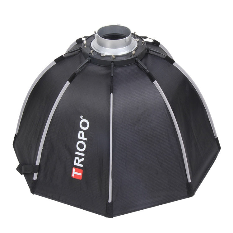 TRIOPO K2-55 55cm Speedlite Flash Octagon Parabolic Softbox Bowens Mount Diffuser(Black) - Camera Accessories by TRIOPO | Online Shopping UK | buy2fix