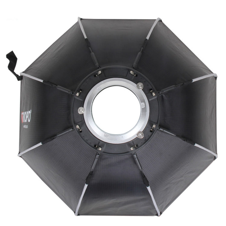 TRIOPO K2-55 55cm Speedlite Flash Octagon Parabolic Softbox Bowens Mount Diffuser(Black) - Camera Accessories by TRIOPO | Online Shopping UK | buy2fix