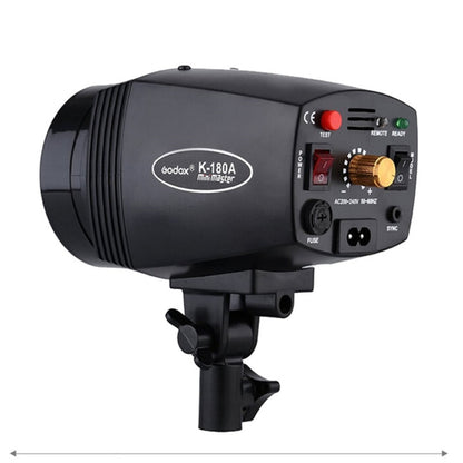Godox K-180A Mini Master 180Ws Studio Flash Light Photo Flash Speedlight(AU Plug) - Camera Accessories by Godox | Online Shopping UK | buy2fix
