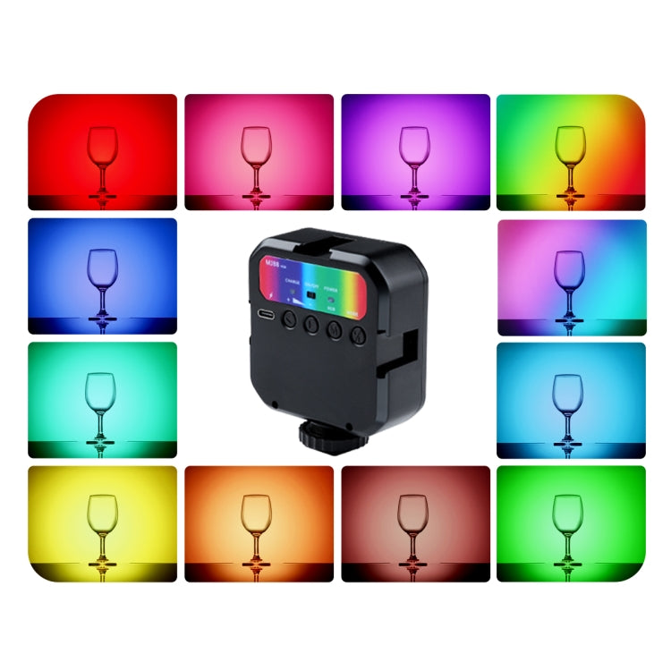 MJ88 Pocket 3000-7000K+RGB Full Color Beauty Fill Light Handheld Camera Photography Streamer LED Light with Remote Control(Black) - Camera Accessories by buy2fix | Online Shopping UK | buy2fix