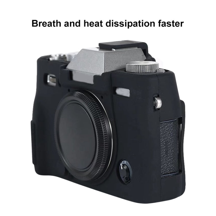 Soft Silicone Protective Case for FUJIFILM X-T30 (Black) - Camera Accessories by buy2fix | Online Shopping UK | buy2fix
