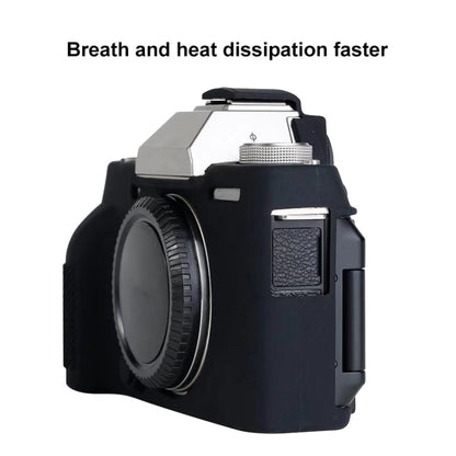 Soft Silicone Protective Case for FUJIFILM X-T200 (Coffee) - Camera Accessories by buy2fix | Online Shopping UK | buy2fix