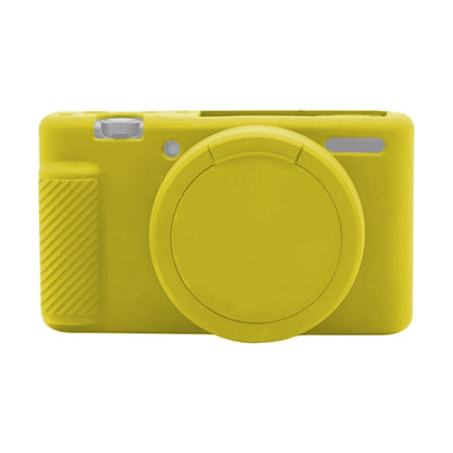 Soft Silicone Protective Case for Sony ZV-1 (Yellow) - Camera Accessories by buy2fix | Online Shopping UK | buy2fix