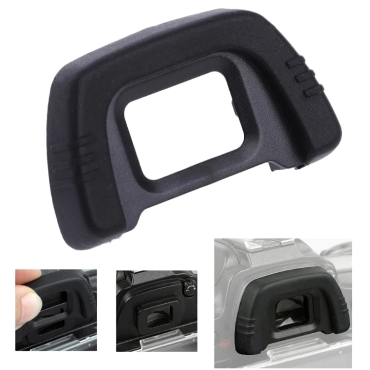 EC-21 Eyepiece Eyecup for Nikon D7000 / D750 / D610 / D600 / D300 / D200 / D80 / D90 (Black) - Camera Accessories by buy2fix | Online Shopping UK | buy2fix
