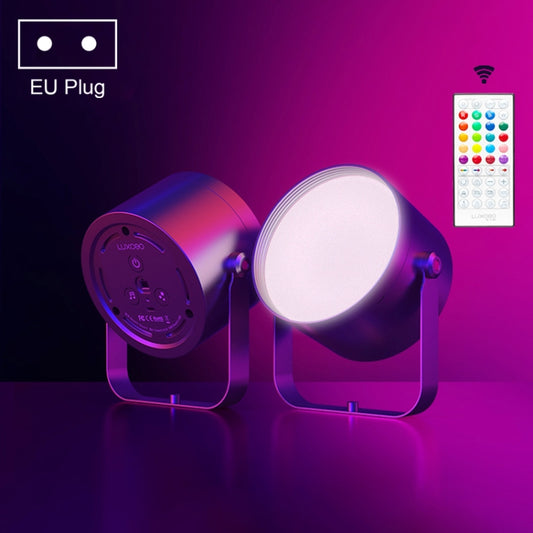 LUXCEO Mood2 RGB Atmosphere Fill Light Desktop Rhythm Pickup Lamp with Remote Control (EU Plug) - Camera Accessories by LUXCeO | Online Shopping UK | buy2fix