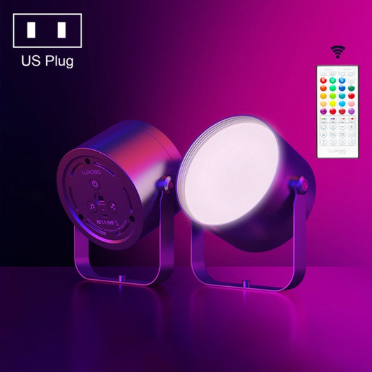 LUXCEO Mood2 RGB Atmosphere Fill Light Desktop Rhythm Pickup Lamp with Remote Control (US Plug) - Camera Accessories by LUXCeO | Online Shopping UK | buy2fix