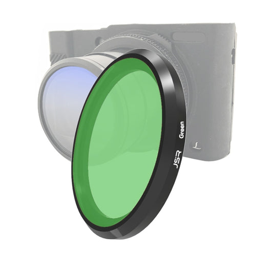 JSR Colored Lens Filter for Panasonic LUMIX LX10(Green) - Camera Accessories by JSR | Online Shopping UK | buy2fix