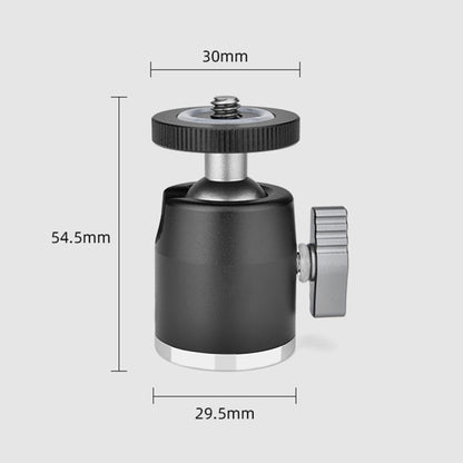 YELANGU LW-A01 Panoramic Metal Tripod Ball Head Adapter - Camera Accessories by YELANGU | Online Shopping UK | buy2fix