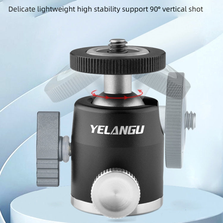 YELANGU LW-A01 Panoramic Metal Tripod Ball Head Adapter - Camera Accessories by YELANGU | Online Shopping UK | buy2fix