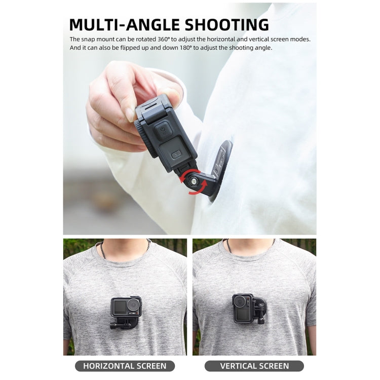 Sunnylife ZJ554 Magnetic Wearable Neck Phone Action Camera  Holder (Black) - Holder by Sunnylife | Online Shopping UK | buy2fix