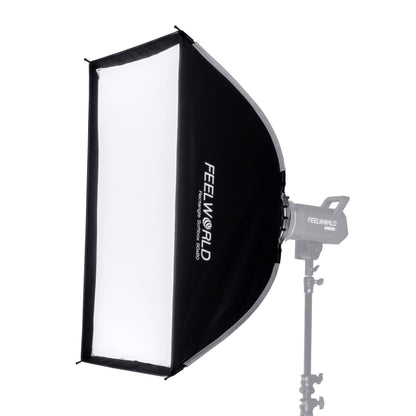 FEELWORLD FSR90 60x90cm Rectangular Softbox Quick Release Bowens Mount Diffuser -  by FEELWORLD | Online Shopping UK | buy2fix