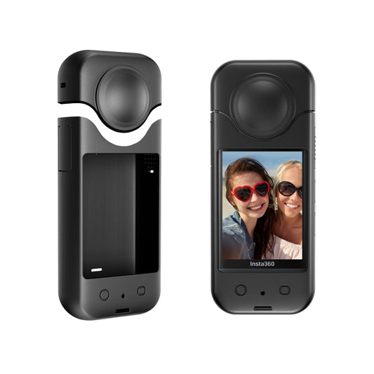 For Insta360 X3 STARTRC Full Body Silicone Protective Case (Black) - DJI & GoPro Accessories by STARTRC | Online Shopping UK | buy2fix