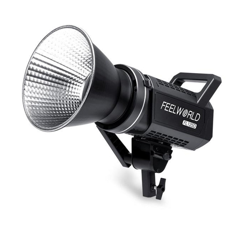 FEELWORLD FL125D 125W Daylight Point Source Video Light, Bluetooth APP Control(US Plug) - Shoe Mount Flashes by FEELWORLD | Online Shopping UK | buy2fix