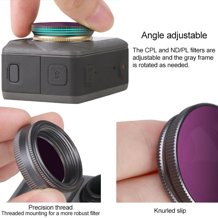 Sunnylife OA-FI179 Lens Diving Filter for DJI OSMO ACTION - DJI & GoPro Accessories by Sunnylife | Online Shopping UK | buy2fix