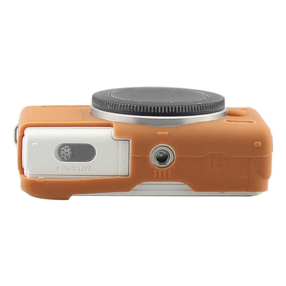 Soft Silicone Protective Case for Canon M100 (Brown) - Camera Accessories by buy2fix | Online Shopping UK | buy2fix