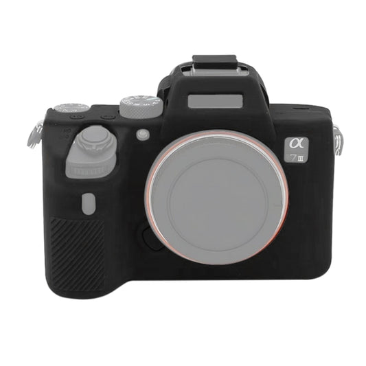 Soft Silicone Protective Case for Sony  A7III / A7S3 / A7RIII / A7SIII (Black) - Camera Accessories by buy2fix | Online Shopping UK | buy2fix