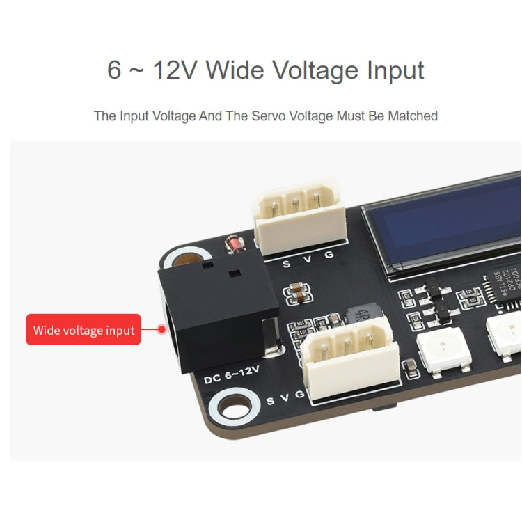 Waveshare ESP32 Servo Driver Expansion Board, Built-In WiFi and BT - Modules Expansions Accessories by WAVESHARE | Online Shopping UK | buy2fix