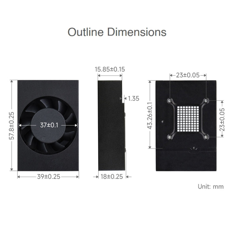 Waveshare Dedicated Cooling fan for Jetson TX2 NX - Consumer Electronics by WAVESHARE | Online Shopping UK | buy2fix