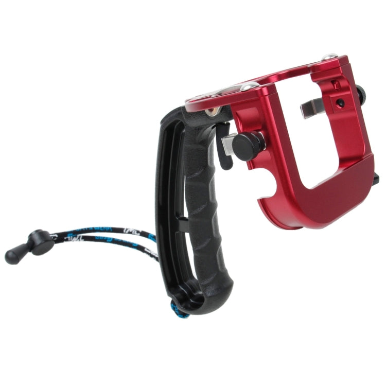TMC P4 Trigger Handheld Grip CNC Metal Stick Monopod Mount for GoPro HERO4 /3+(Red) - DJI & GoPro Accessories by TMC | Online Shopping UK | buy2fix