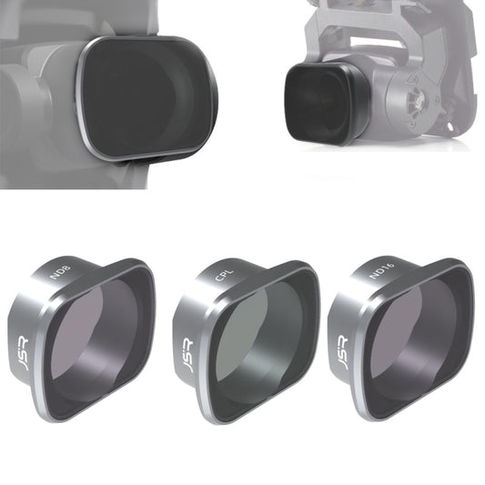 JSR KS 3 in 1 ND8+ND16+CPL Lens Filter for DJI FPV, Aluminum Alloy Frame - DJI & GoPro Accessories by JSR | Online Shopping UK | buy2fix