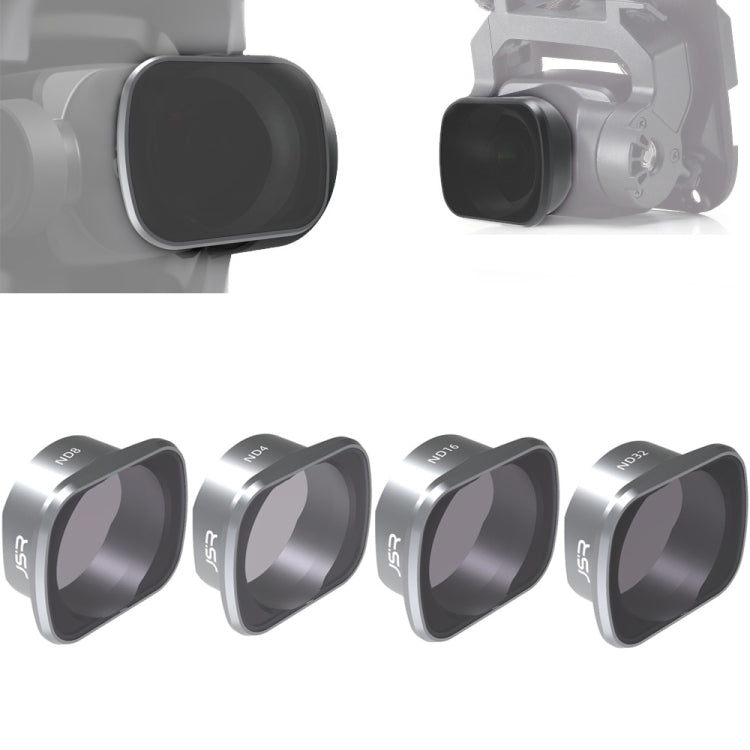 JSR KS 4 in 1 ND4+ND8+ND16+ND32 Lens Filter for DJI FPV, Aluminum Alloy Frame - DJI & GoPro Accessories by JSR | Online Shopping UK | buy2fix