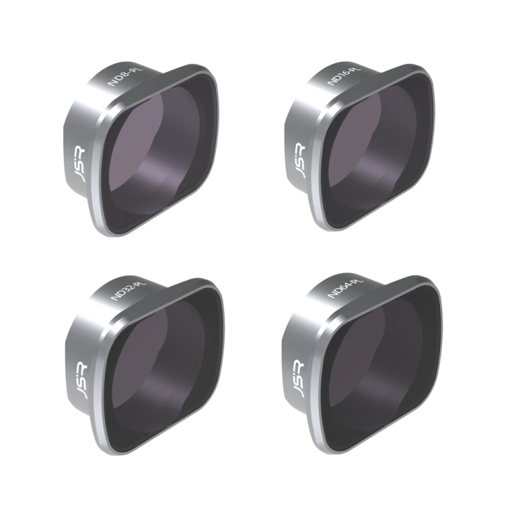 JSR KS 4 in 1 ND8PL+ND16PL+ND32PL+ND64PL Lens Filter for DJI FPV, Aluminum Alloy Frame - DJI & GoPro Accessories by JSR | Online Shopping UK | buy2fix