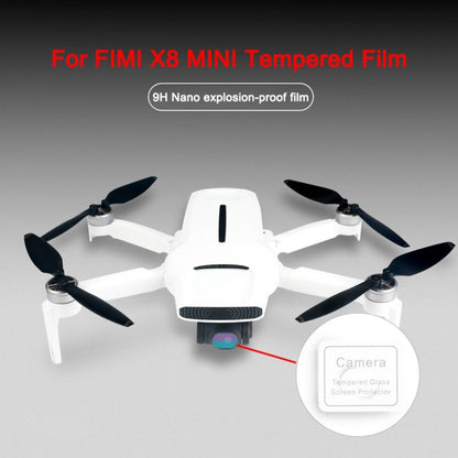 RCSTQ 2 PCS Anti-Scratch Tempered Glass Lens Film for FIMI X8 Mini Drone Camera - DJI & GoPro Accessories by RCSTQ | Online Shopping UK | buy2fix