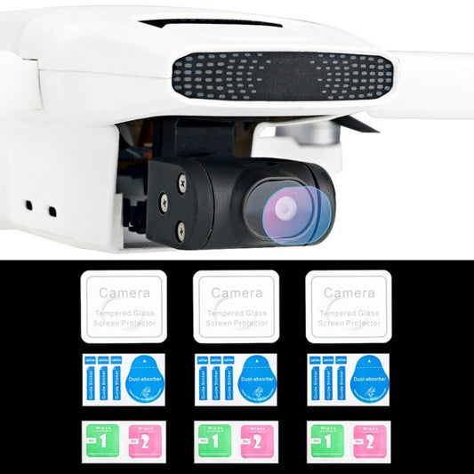 RCSTQ 3 PCS Anti-Scratch Tempered Glass Lens Film for FIMI X8 Mini Drone Camera - DJI & GoPro Accessories by RCSTQ | Online Shopping UK | buy2fix