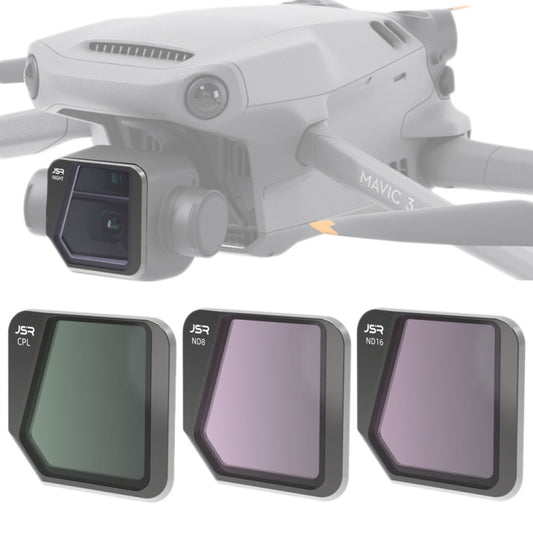 JSR Drone 3 in 1 CPL+ND8+ND16 Lens Filter for DJI Mavic 3 - DJI & GoPro Accessories by JSR | Online Shopping UK | buy2fix