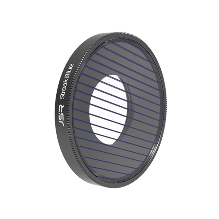 JSR Streak Drawing Lens Filter For DJI Osmo Action 3 / GoPro Hero11 Black / HERO10 Black / HERO9 Black(Blue) - DJI & GoPro Accessories by JSR | Online Shopping UK | buy2fix